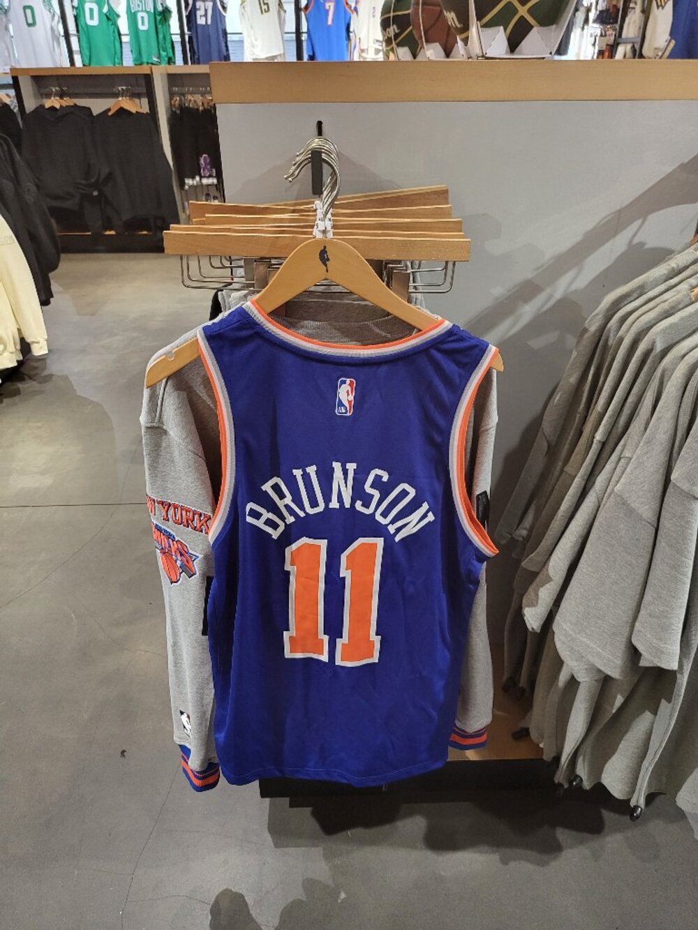 Knicks Men Brunson Jersey